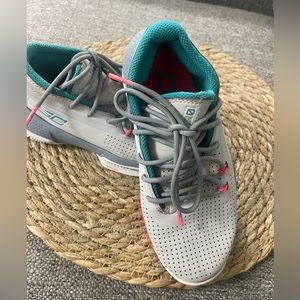 Under Armour Boys SC 3ZER0 III Basketball Shoes Gray 3022117-101